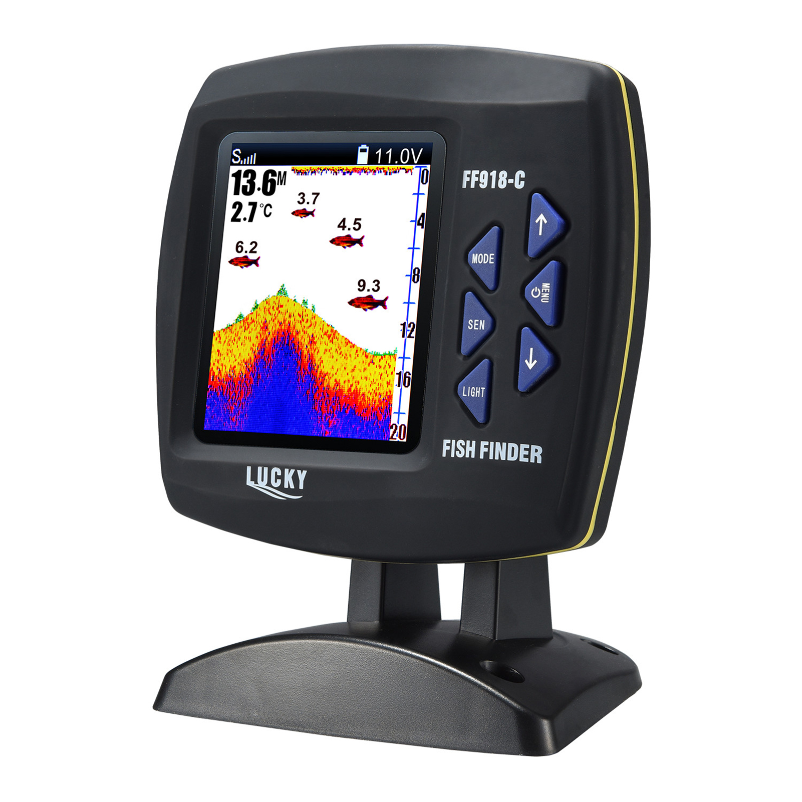 Fish Finder Transducer - Balık bulucu kablolu dönüştürücü sensör Fishfinder