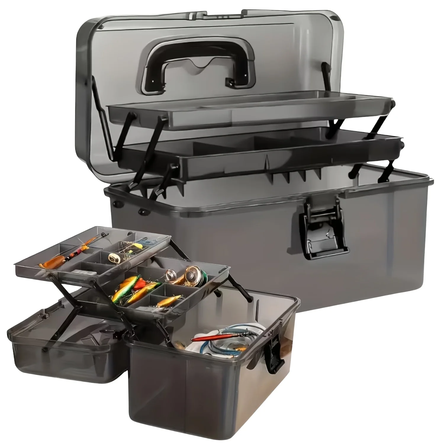 Fish Finder Case - Dayanıklı PE Balıkçılık Malzeme Kutusu |