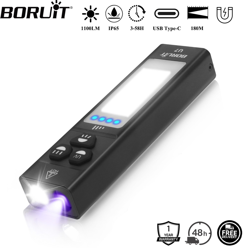 Fishing Light - BORUiT U7 UV LED EDC El