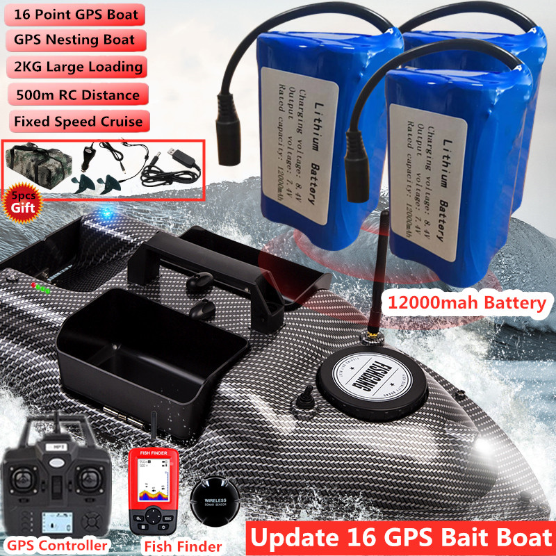 Fish Finder Gps - 16 nokta GPS çift pozisyon sabit