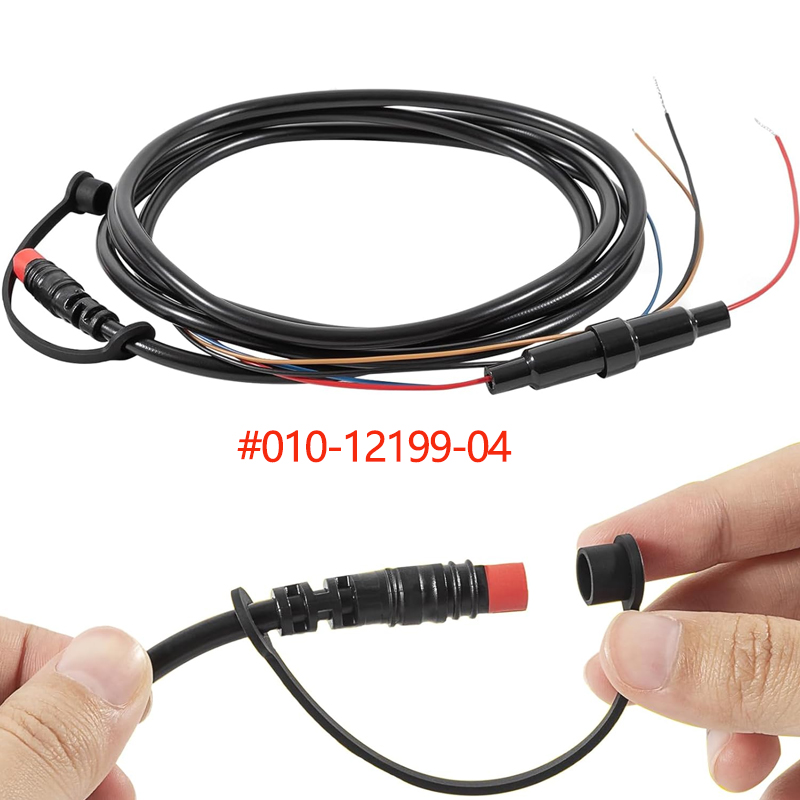 Fish Finder Cable - Denizcilik 4-Pinli Güç Kablosu Bağlantı Adaptörü