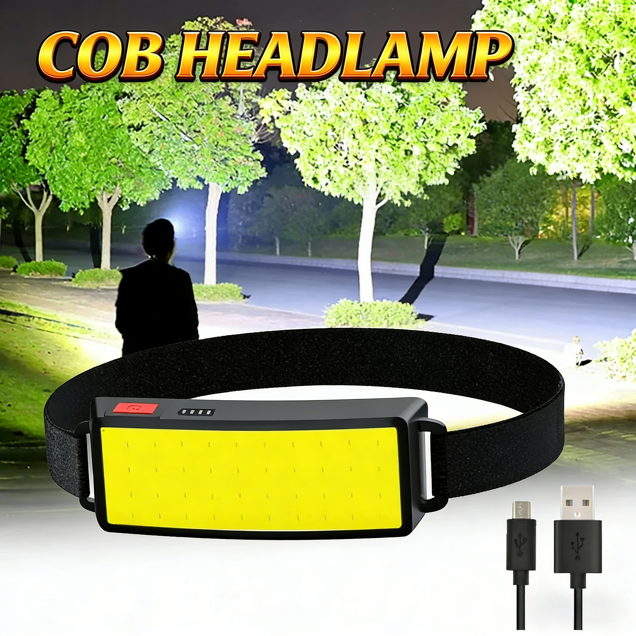 Fish Finder Battery - COB Taşınabilir LED Farlar Dış Mekan