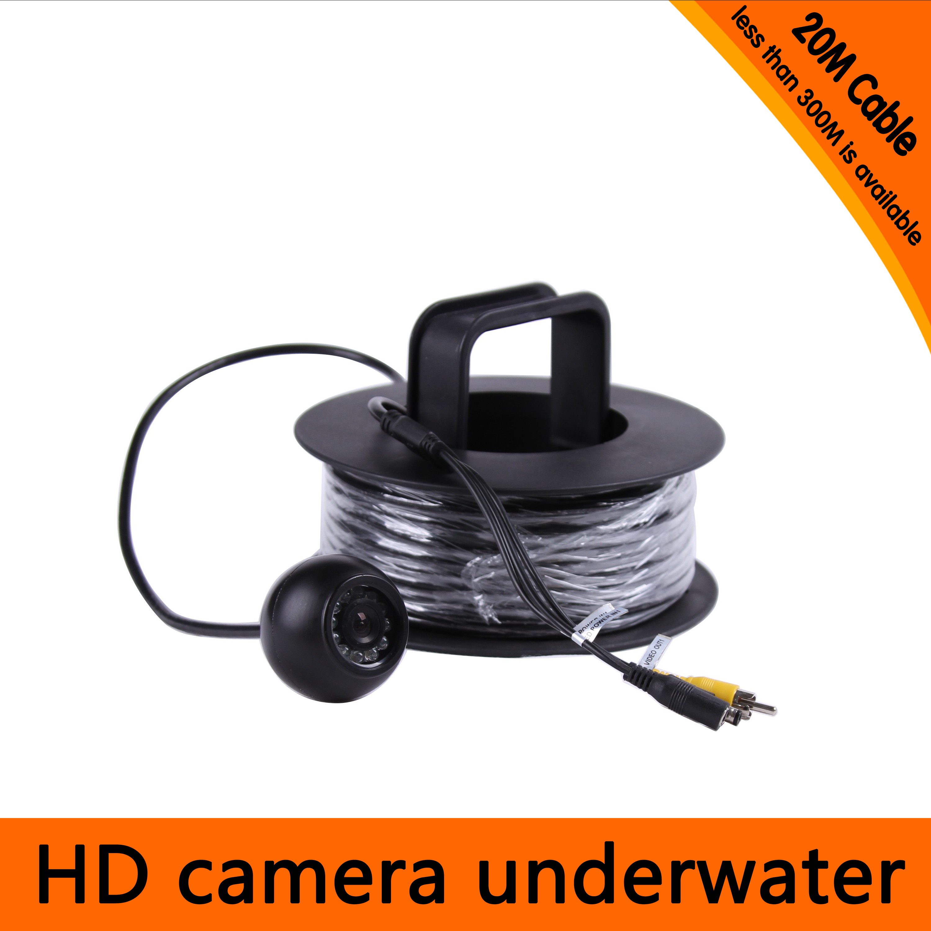 Fishing Camera - 700TVL HD Sualtı 20/30/50/100M Balıkçılık Kamerası