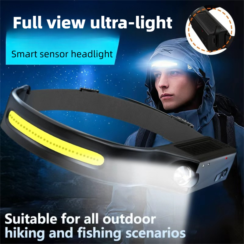 Fish Finder Battery - LED Sensörlü Far Dahili Pil USB