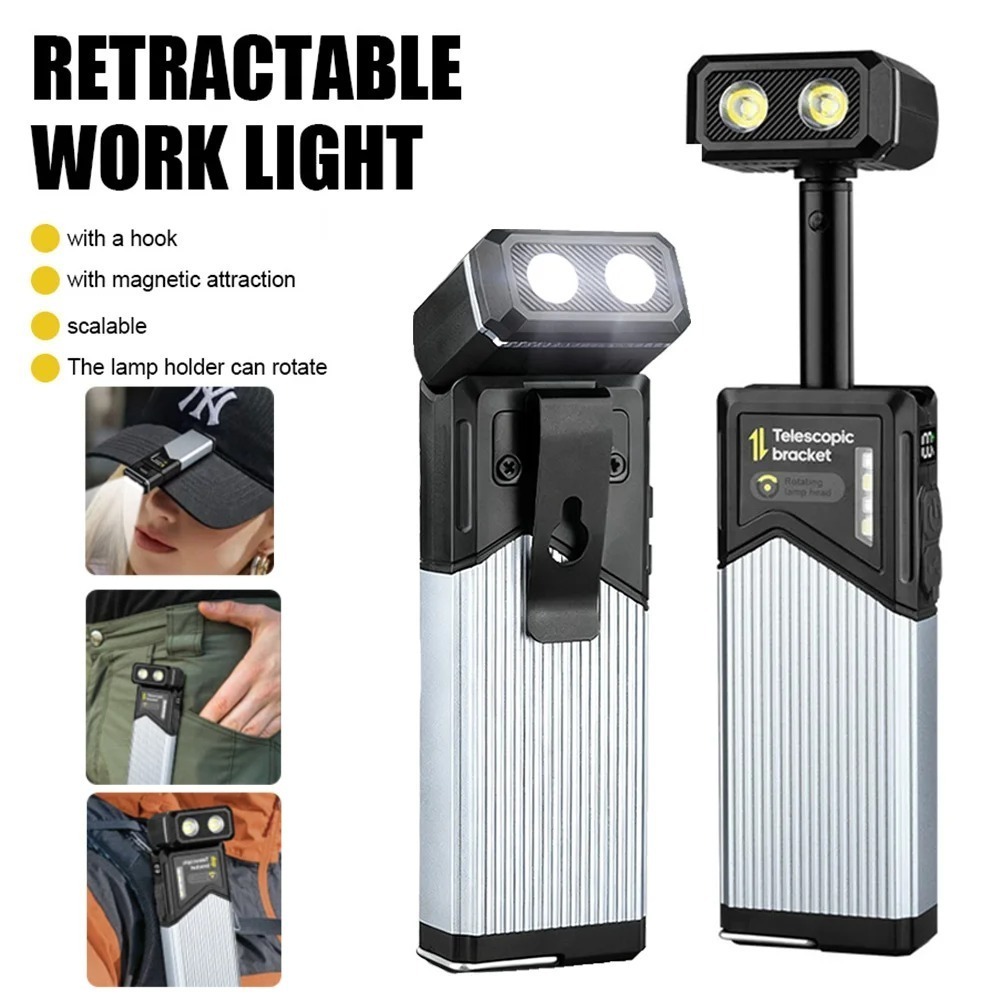 Fishing Light - Taşınabilir 180 ° Döndürülebilir Uzatılabilir LED