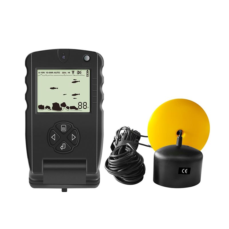 Yeni Taşınabilir Balık Bulucu, - Fish Finder Transducer incelemesi ve fiyatı