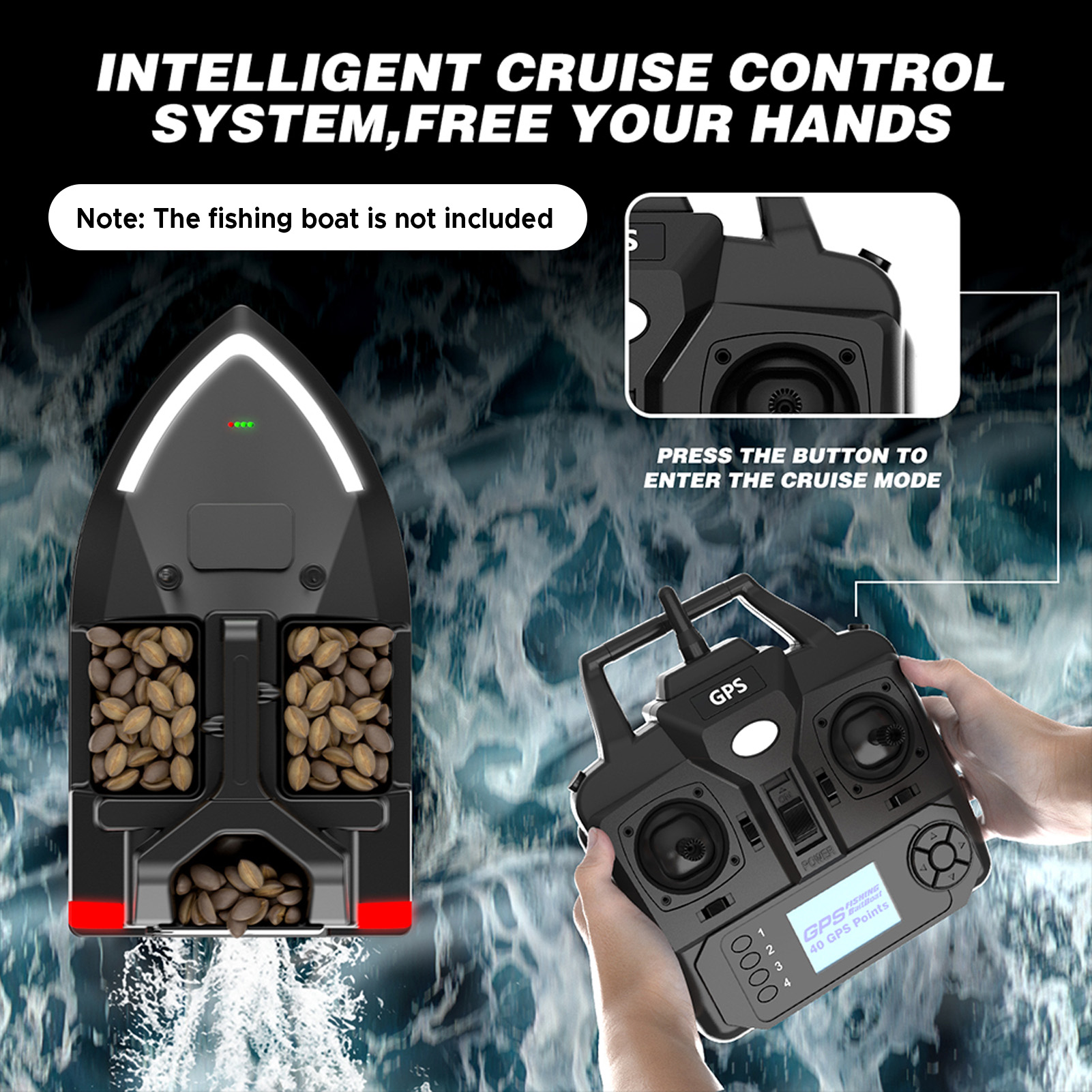V020 GPS için uzaktan kumanda  - Fishing Gps incelemesi ve fiyatı