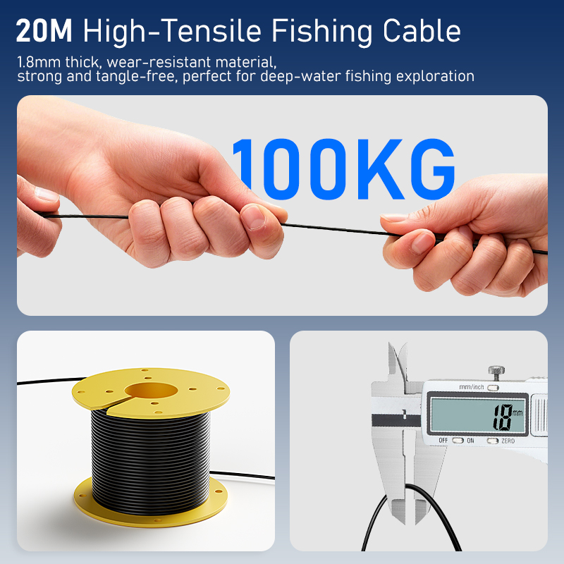 4.3'' LCD Taşınabilir Balık Bu - Fishing Depth Finder incelemesi ve fiyatı