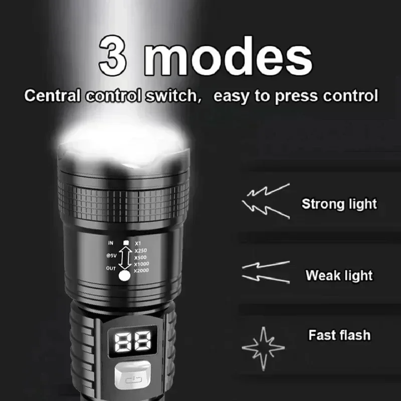 Şarj edilebilir LED el feneri  - Fishing Light incelemesi ve fiyatı