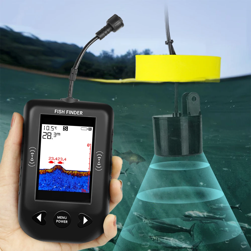 Alarm 100 M Taşınabilir Sonar  - Fish Finder Transducer incelemesi ve fiyatı