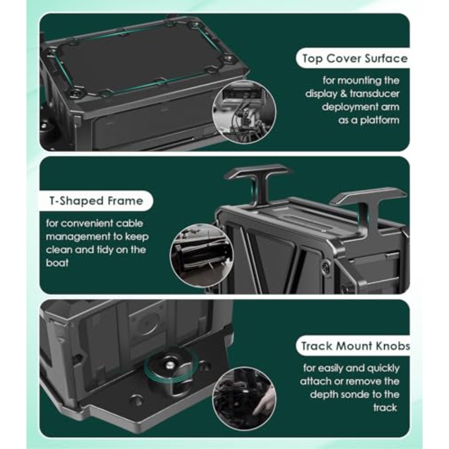 Balık Bulucular için Raylı Mon - Fish Finder Mount incelemesi ve fiyatı