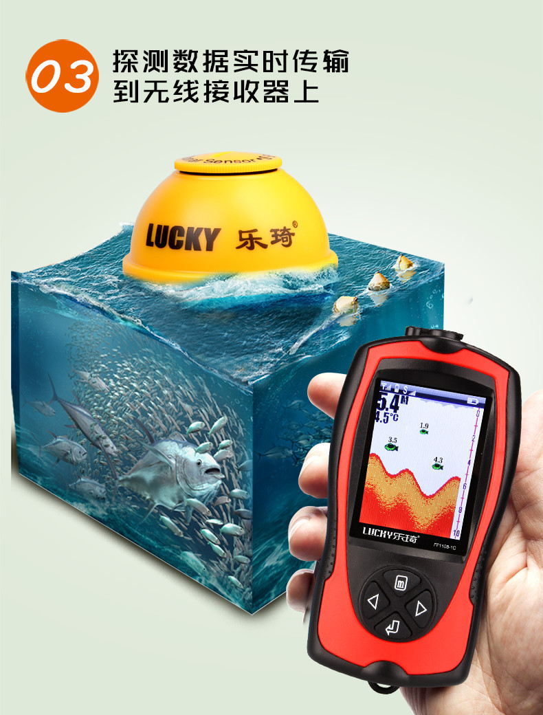 Sıcak Yeni Teklif Ultrasonik L - Fish Finder Portable incelemesi ve fiyatı