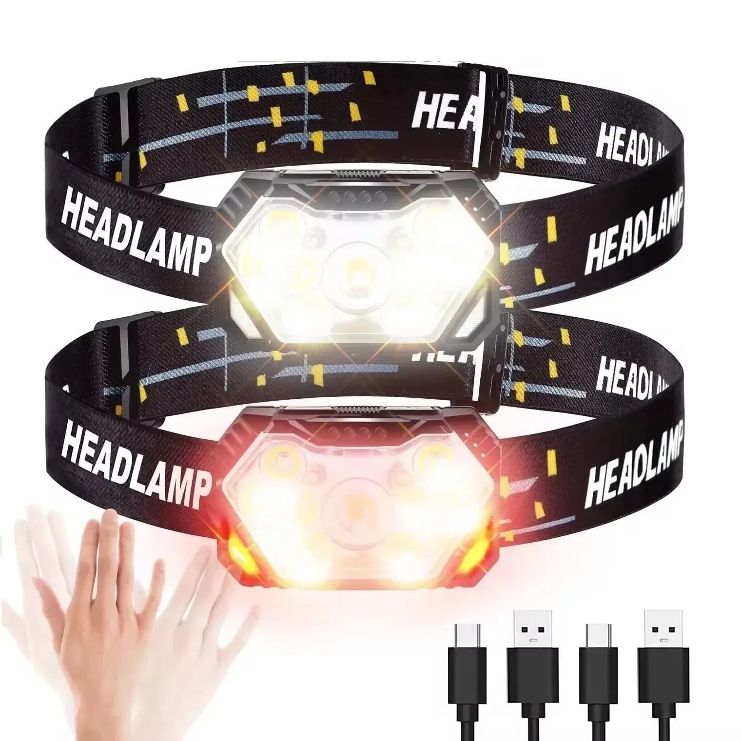 Güçlü LED Sensör Far USB Şarj  - Fish Finder Battery incelemesi ve fiyatı