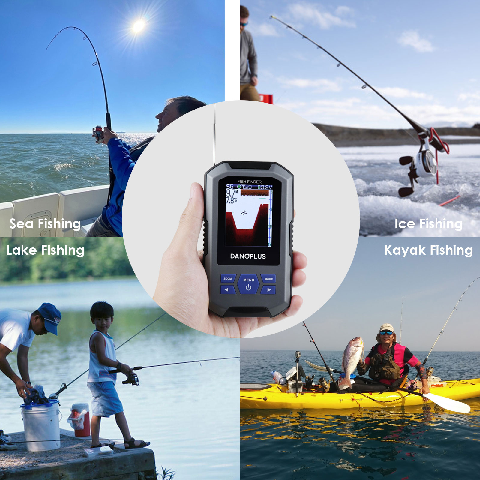 Balık Bulucu Kablosuz Sonar Se - Fish Finder incelemesi ve fiyatı