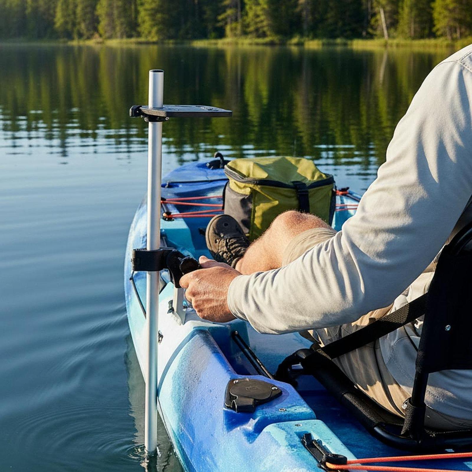 Tekne Kayığı Zıpkınla Balık Av - Fish Finder Mount incelemesi ve fiyatı