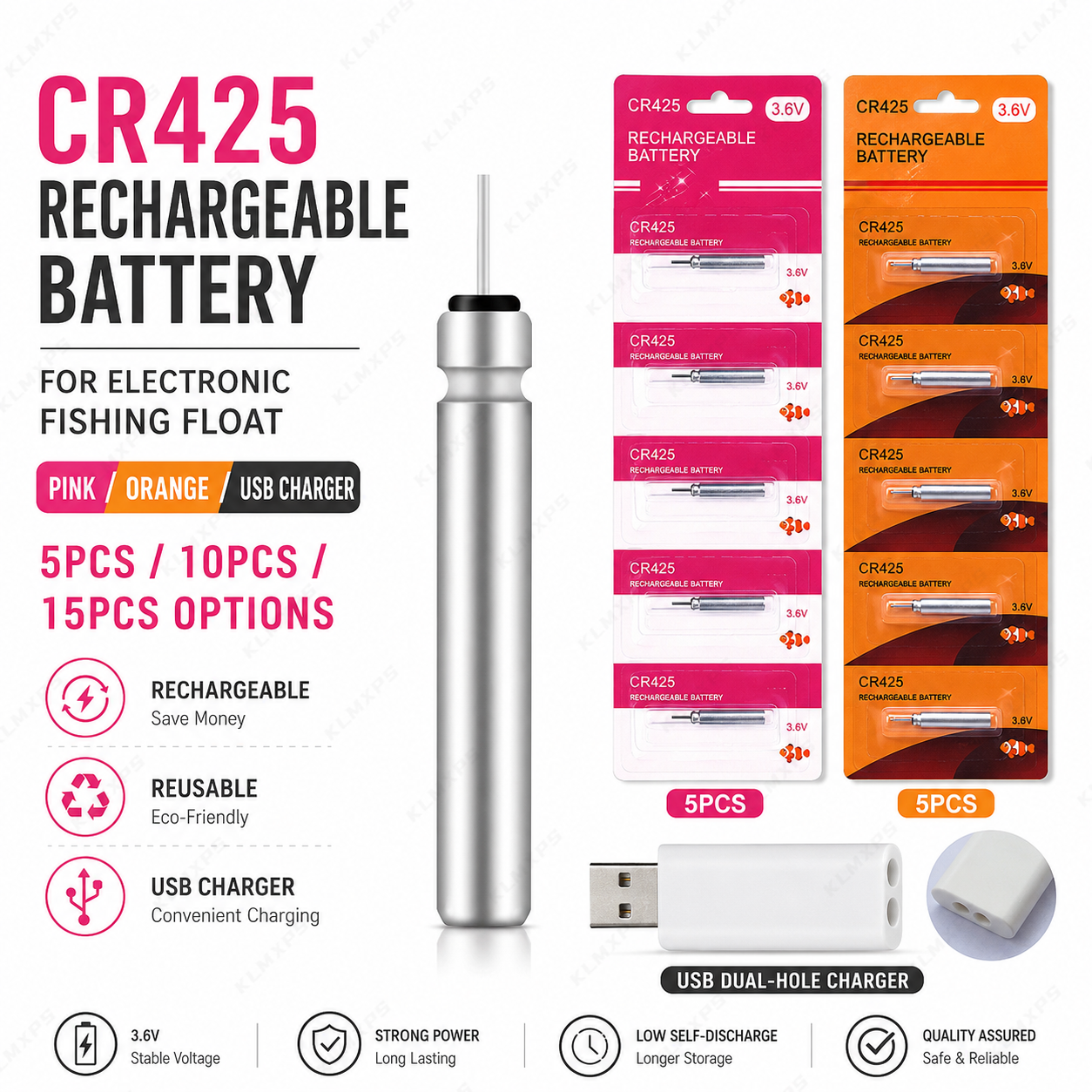 CR425 Elektronik Balıkçılık Şa - Fish Finder Charger incelemesi ve fiyatı