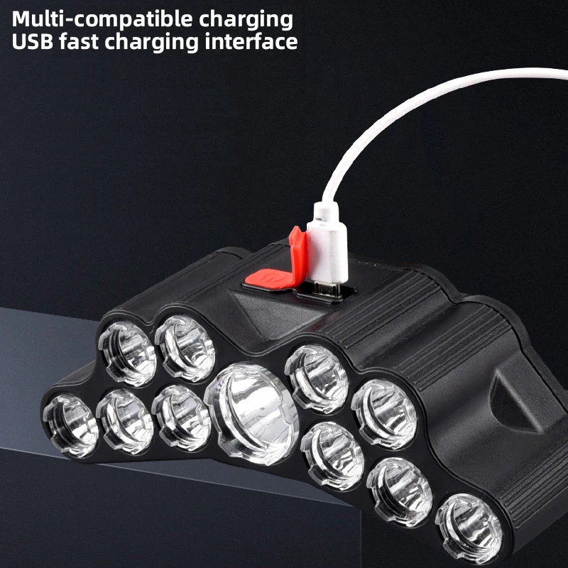 11 LED Far Güçlü Işık Kafa Lam - Fish Finder Battery incelemesi ve fiyatı