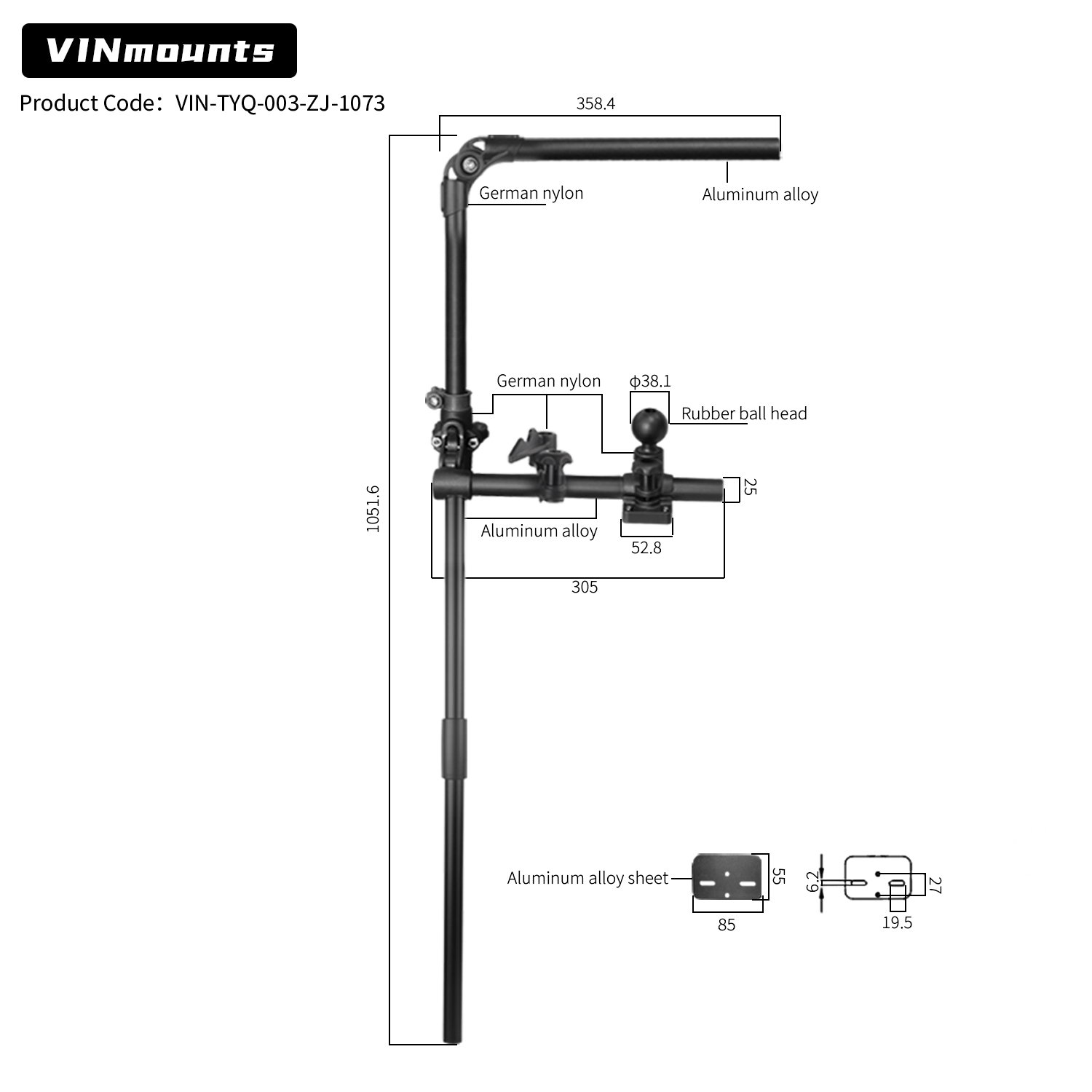 VINmountsLivescope Balık Buluc - Fish Finder Mount incelemesi ve fiyatı