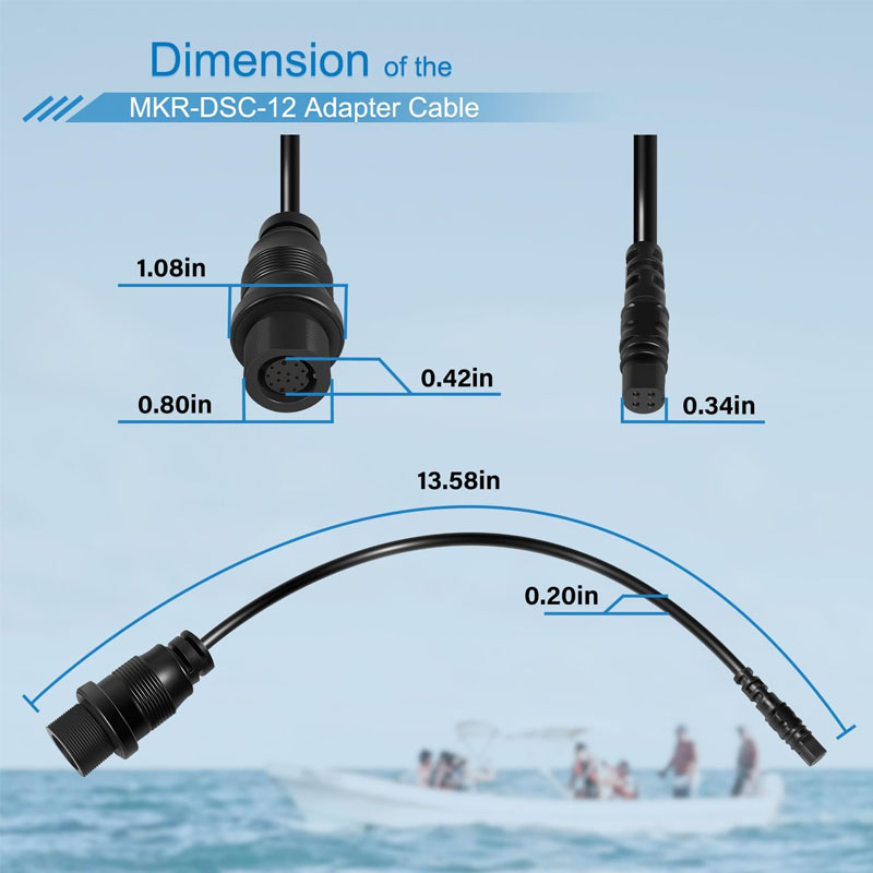 1852081 MKR-DSC-12 Garmin, Min - Fish Finder Cable incelemesi ve fiyatı