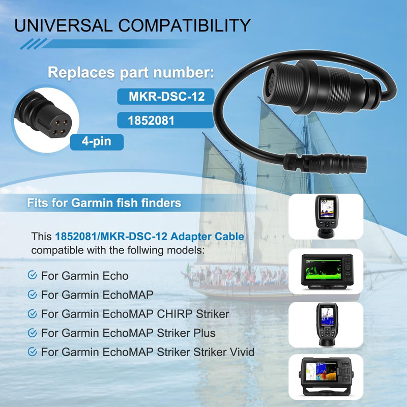1852081 MKR-DSC-12 Garmin, Min - Fish Finder Cable incelemesi ve fiyatı