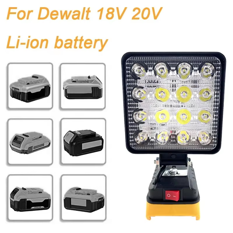 4 inç Led ışık el spot akülü ç - Fish Finder Battery incelemesi ve fiyatı