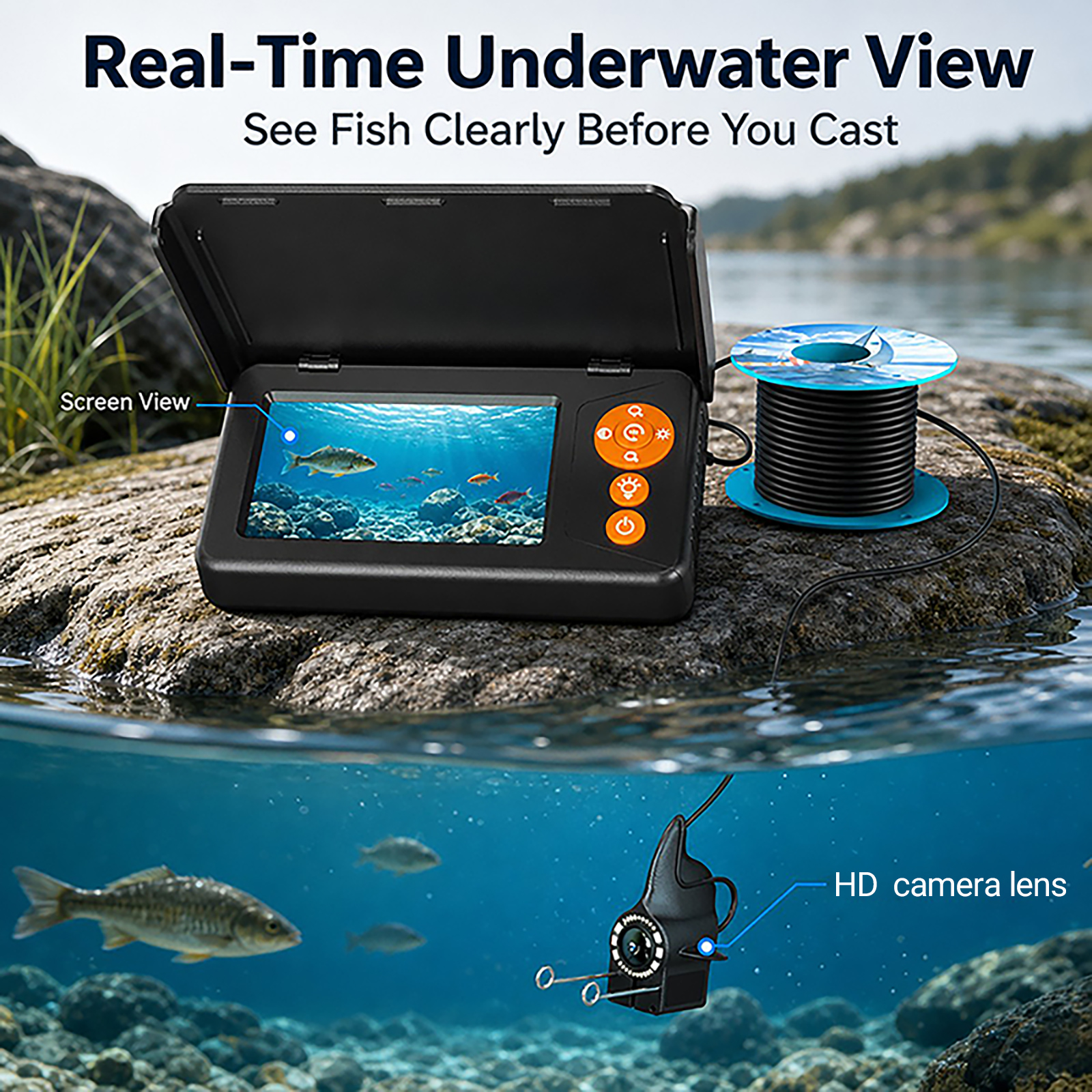 Balık Bulucu Sualtı Kamerası 1 - Fishing Depth Finder incelemesi ve fiyatı