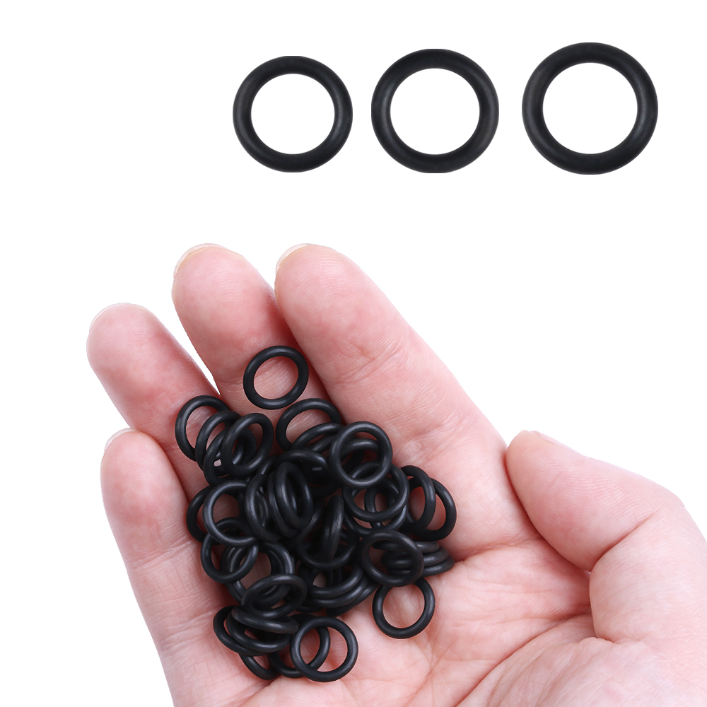 100 adet siyah kauçuk o-ring c - Bite Indicator incelemesi ve fiyatı