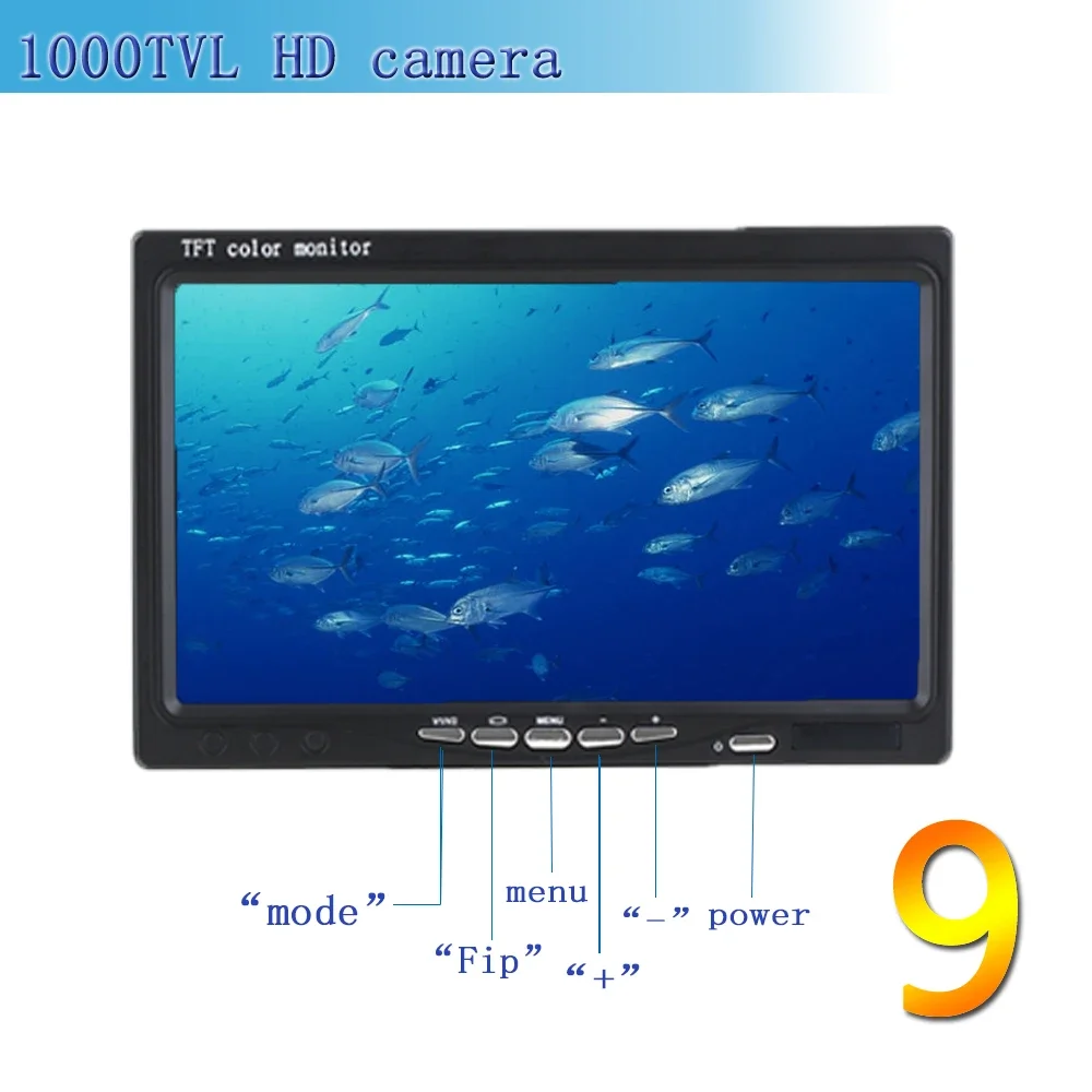Balık bulucu F08A 9 inç Sualtı - Fishing Camera incelemesi ve fiyatı