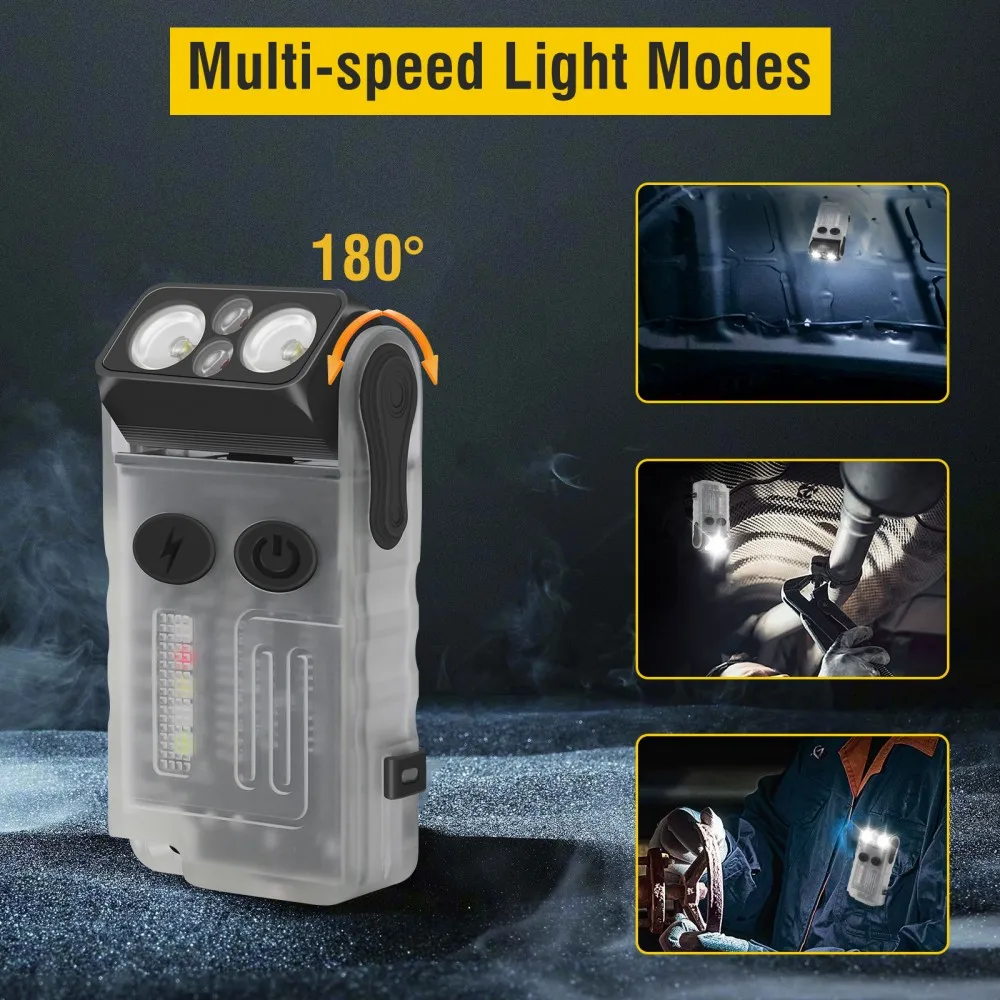 BORUiT V20 Buzzer EDC LED Anah - Fishing Light incelemesi ve fiyatı
