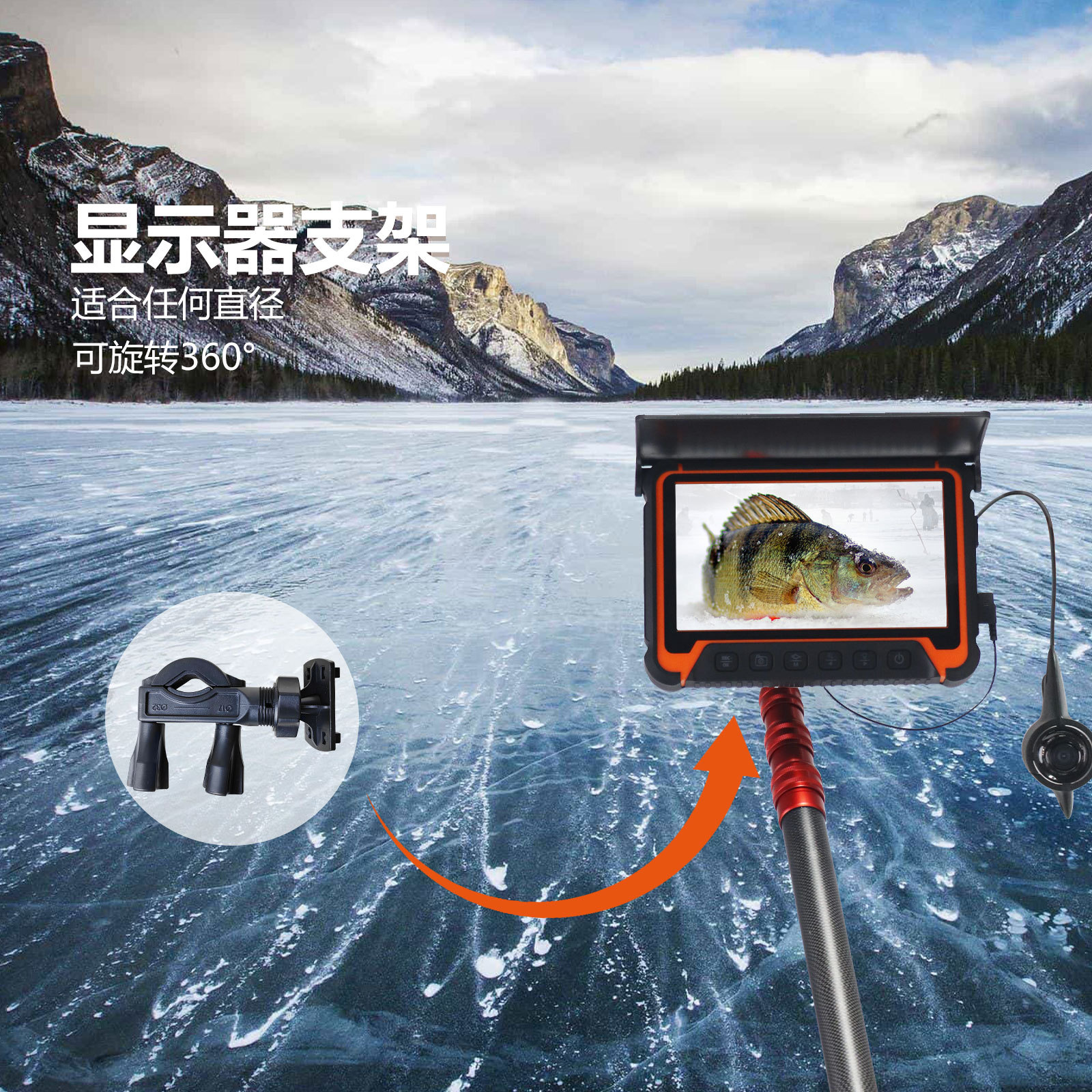 5 inç IPS Ekran Sualtı 15/20/3 - Fishing Camera incelemesi ve fiyatı