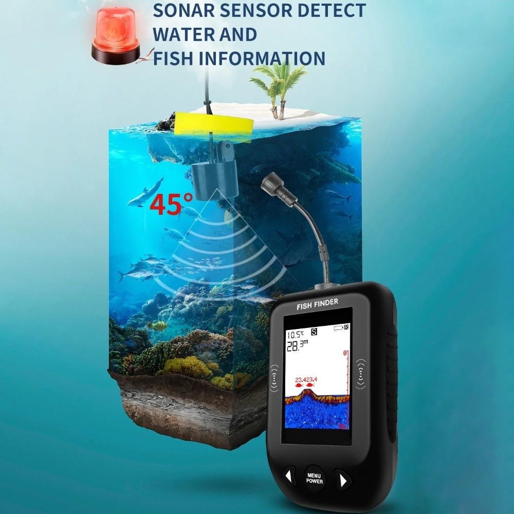 45 Derece XF03 Balık Bulucular - Fish Finder Portable incelemesi ve fiyatı