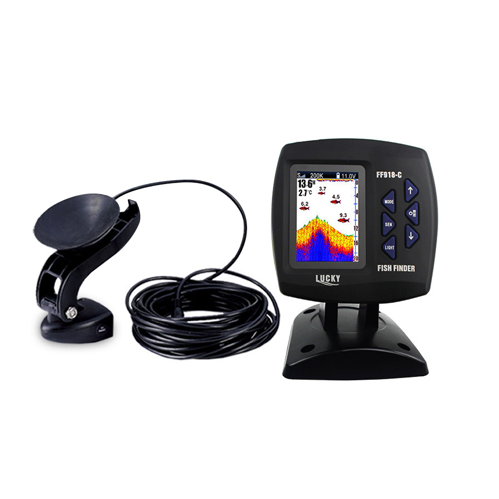 FF918-C100DS renkli ekran kabl - Fish Finder Transducer incelemesi ve fiyatı