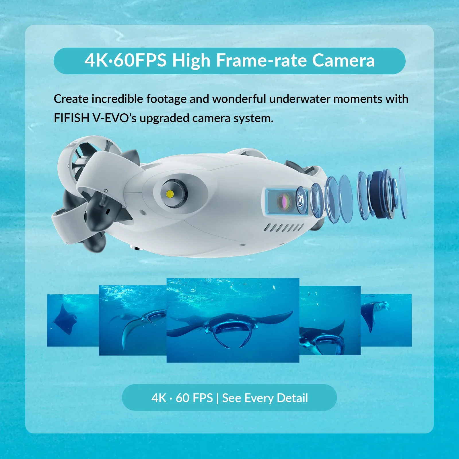 2026 Premium FIFISH V-EVO Sual - Underwater Camera incelemesi ve fiyatı
