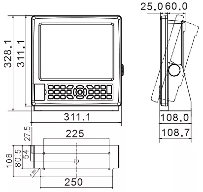 Xinuo 12'' HM-5912(N) /15'' HM - Fishing Gps incelemesi ve fiyatı