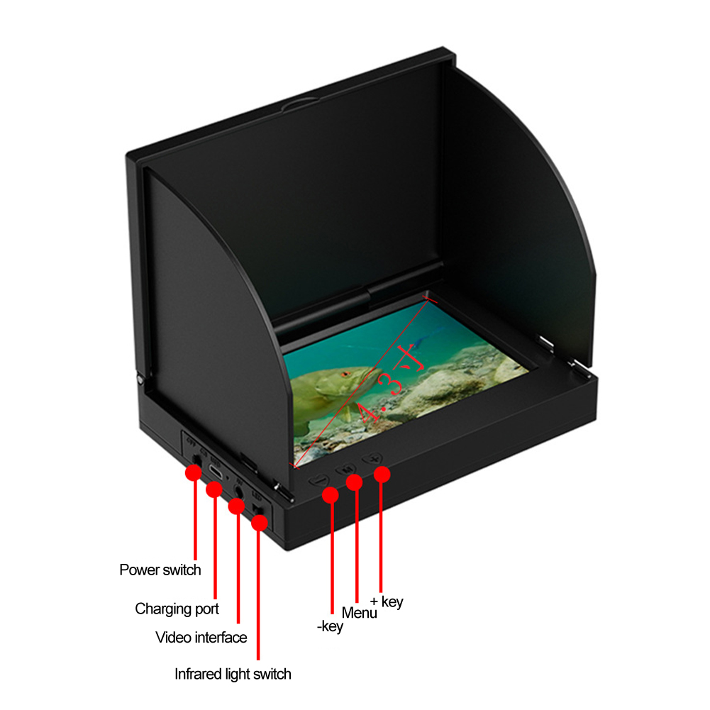 4.3 İnç HD Ekranlı Balık Buluc - Fishing Depth Finder incelemesi ve fiyatı