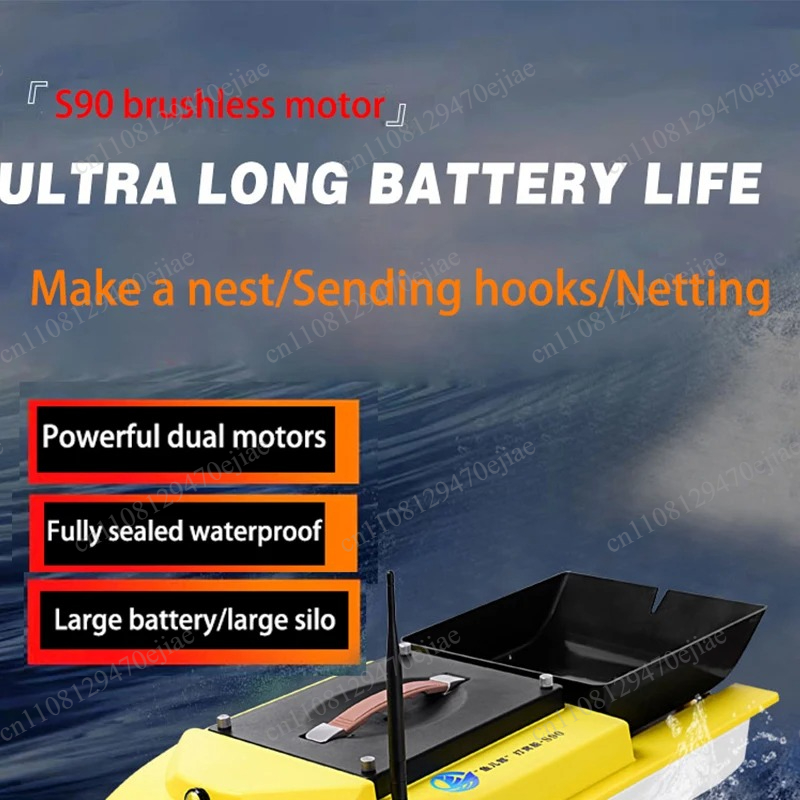 S90 12V RC GPS Yem Teknesi - 6 - Fish Finder Gps incelemesi ve fiyatı