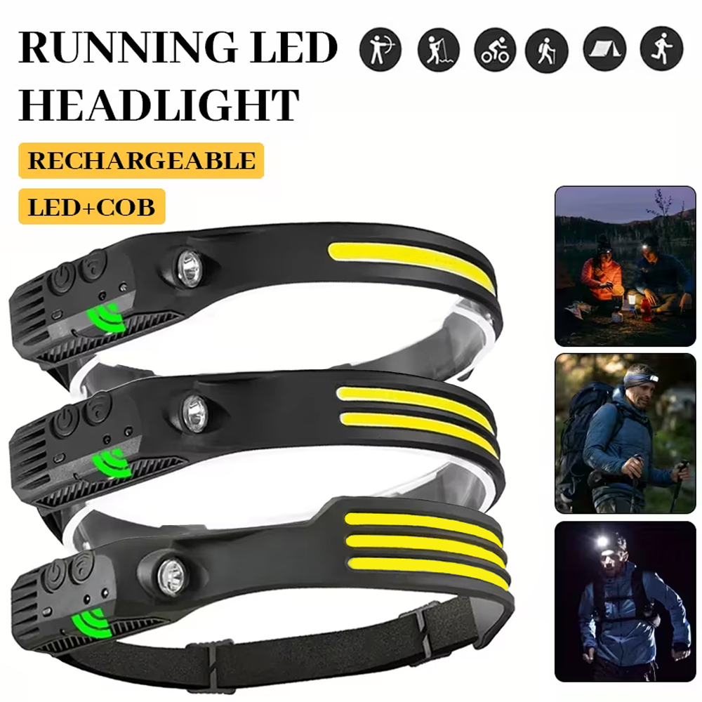 COB LED İndüksiyon Far USB Şar - Fish Finder Battery incelemesi ve fiyatı