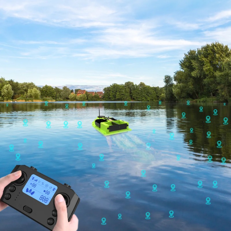 D19 GPS RC Yem Teknesi 600M 4  - Fishing Gps incelemesi ve fiyatı