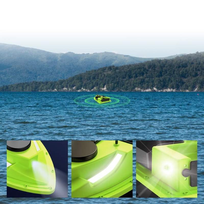 D19 GPS RC Yem Teknesi 600M 4  - Fishing Gps incelemesi ve fiyatı