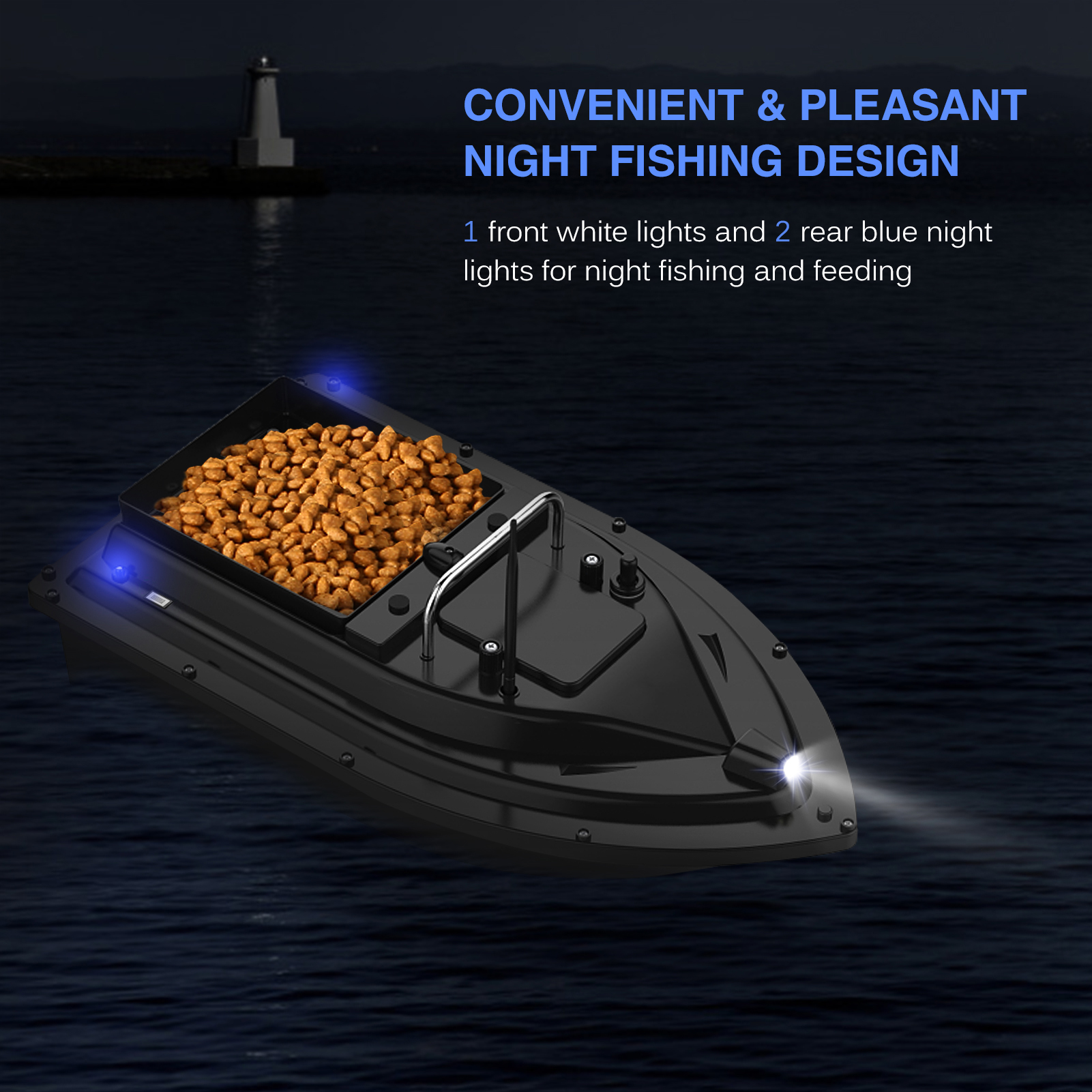 D16E GPS balık yemi teknesi (u - Fishing Gps incelemesi ve fiyatı