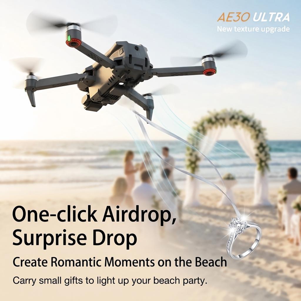 YENİ AE30 Ultra GPS Drone 4K P - Fishing Camera incelemesi ve fiyatı